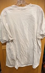 Vintage Nike Paisley Center Swoosh Shirt Size XXL Green Circle Logo STAINED