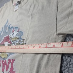 Vtg 802 Donald Duck Tshirt The Fowl Side Graphic Spots Unisex Medium Disney