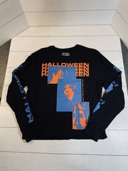 Halloween Curse Of Michael Myers Men’s Medium Black Long Sleeve T-Shirt Horror