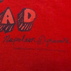 VTG Napoleon Dynamite Adult Medium Shirt My Lips Hurt Real Bad Promo Mighty Fine