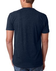 Next Level Apparel Men’s 4.3 oz. CVC V-Neck Short Sleeves T-Shirt 6240 M – Navy