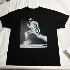 HIDDEN x Asics Running Man Graphic Men’s Black Short Sleeve T-Shirt Size XL
