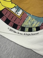 Vintage 2001 Arthur Cartoon Shirt. youth/childen size S. animated TV show