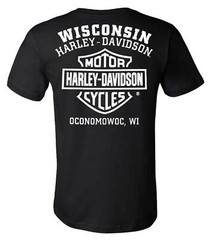 Harley-Davidson Men’s Ragged Willie G Skull Crew-Neck Short Sleeve T-Shirt