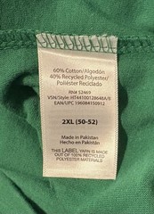 Unisex Holiday Time Elf Green T-shirt Christmas Party Size 2XL (50-52) NWOT