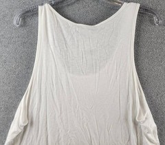 MONFRÈRE Travis Tank Men’s M Blanc Scoop Neckline Sleeveless Pullover Style