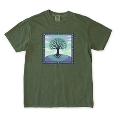 Yggdrasil Tree of Life T-Shirt | Celtic Knot Roots Branches Graphic Tee