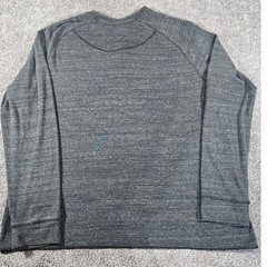 The North Face Henley Mens XL Gray Long Sleeve Heathered Tri-Blend Pullover