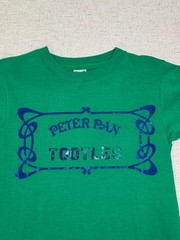 KIDS Vintage Hanes Fifty-Fifty Peter Pan Tootles Graphic T-Shirt