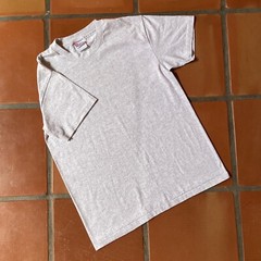 Vintage Hanes Heavyweight 50/50 Men’s M Gray T Shirt Made In USA Ames Iowa 1994