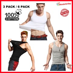 3-12 Packs Mens Premium 100% Cotton Tank Top A-Shirt Undershirt Ribbed