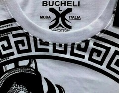Men’s Bucheli T Shirt,Italian Style,Cotton,Slim Fit,Stretch S M….A5.