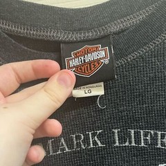 Harley Davidson Motorcycles Heather Grey Thermal Reno Nevada Graphic SZ L