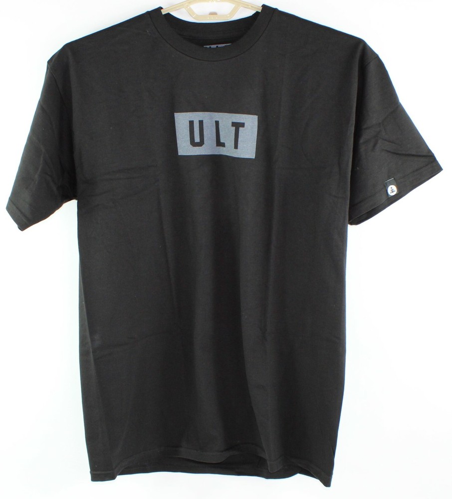 ULT Mens Size Medium Black Logo Tee T Shirt New without Tags