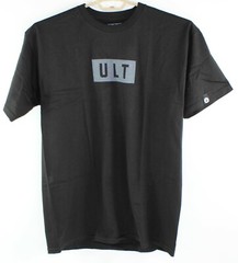 ULT Mens Size Medium Black Logo Tee T Shirt New without Tags