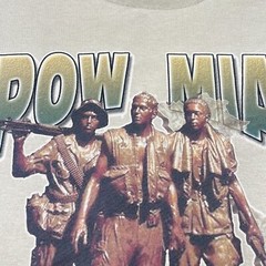 Vintage POW MIA T Shirt Mens Large Short Sleeve 90s Tee Not Forgotten Military