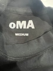 oMA Design Studio T-Shirt in Black