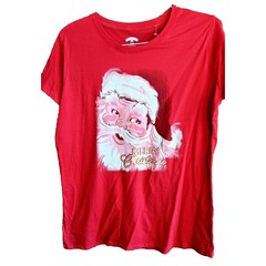 New Christmas T-Shirt Unisex XL Vintage Retro Style Santa Clause Classic Holiday