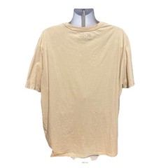 AC/DC Back In Black Hells Bells Shirt Men 3XL Cream Short Sleeve Retro 2024