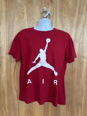Jordan Jumpman AIR Graphic T-Shirt Men’s XL Red Basketball Short Sleeve Tee