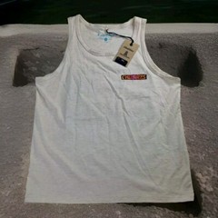 Chubbies Men’s The Wind Slammer Tank Top Graphic Sunset Waves Size S New W/ Tag
