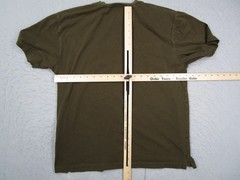 Shanghai Tang Shirt Mens Medium Green 100% Cotton Pocket Embroidered Graphic Tee