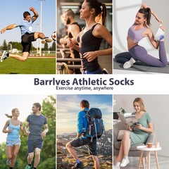 6 Pairs Grip Soccer Socks Colorful Non Slip Sports Football Basketball Hospit…