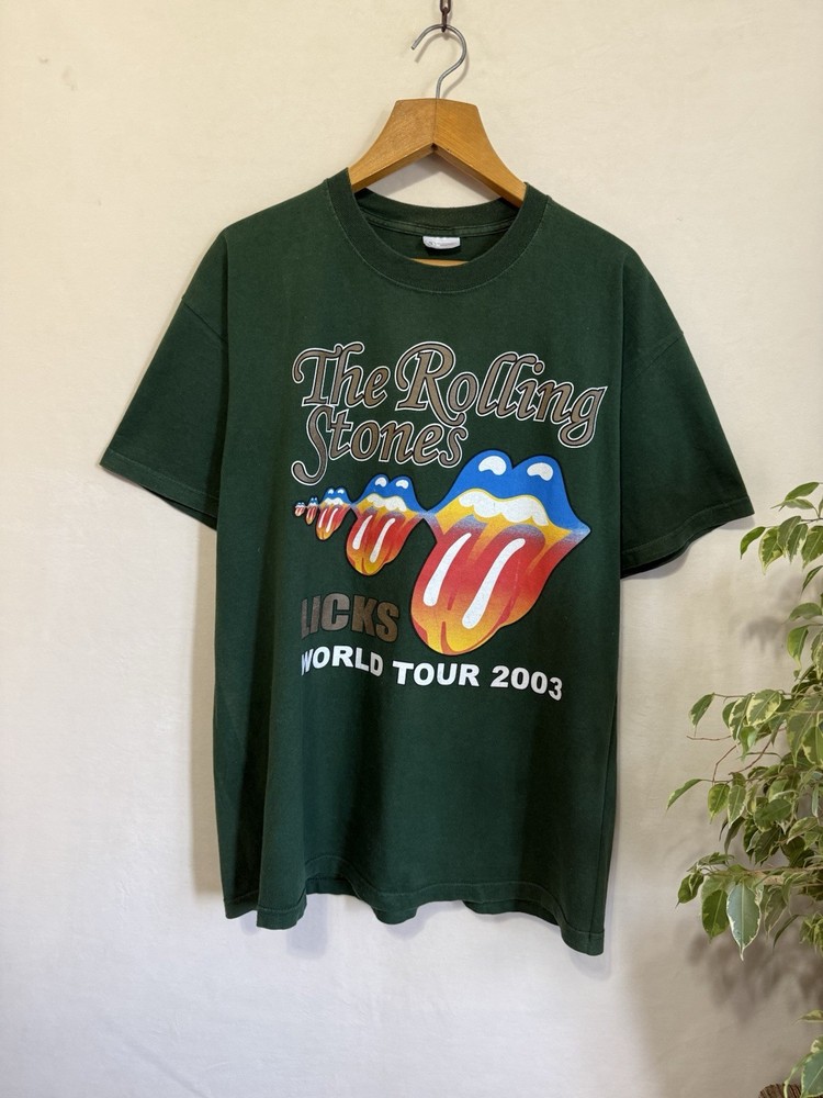 Vintage The Rolling Stones 2003 Tour T-Shirt Music Rock Band Size L