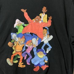 Fat Albert and the Cosby Kids Graphic T-Shirt Mens Black Short Sleeve Retro XXL