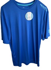 Realtree Marlin Tee T-Shirt Men’s Sz XL Hunting Royal Blue Running Walking Gym