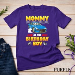 Mommy of the Birthday Boy Race Car Racing Party Family T-Shirt Unisex T-shirt