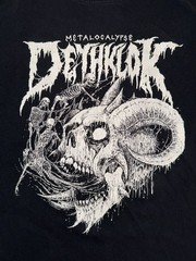 Metalocalypse Dethklok Tour 2012 Shirt Black Men’s XL Anvil Brand Rare Dethalbum