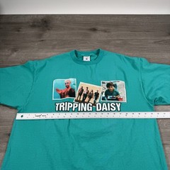 VTG 90s Tripping Daisy T-Shirt I Am An Elastic Firecracker Band Tee XL RARE 1995