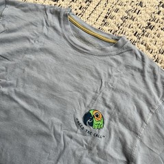 Howler Brothers Bros T-Shirt Tee Men’s XL Blue Short Sleeve Graphic Double-Sided