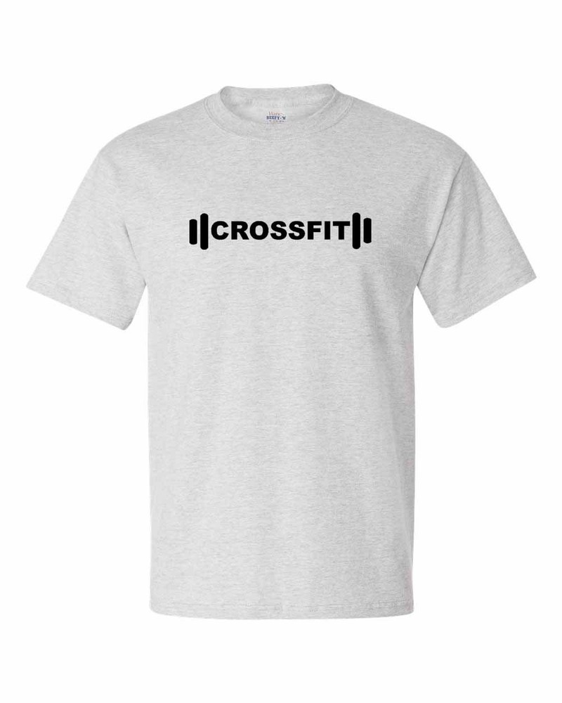 CROSSFIT Logo Gym Training Fitness Exercise-T Shirt S-5XL