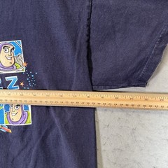 A1 Disney Toy Story Buzz Lightyear T Shirt Adult Medium (Fits S) Blue USA Made