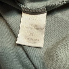 Free Fly Mens Henley T-Shirt Size (XL) Light Green Bamboo Viscose Blend EUC B9