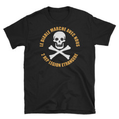 French Foreign Legion 2eme REP Gildan 64000 Unisex Softstyle T-Shirt