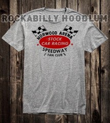 Hot Rod Tee T Shirt Drag Race Racing Speed Shop Norwood Arena Stock Car Racing