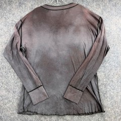 The Great China Wall Mens Henley Shirt Sz XXL Long Sleeve