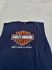 Vintage Harley-Davidson Beijing, China Eagle Muscle Tank Top