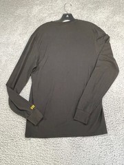 District Perfect Tri Black Crew Neck T Shirt STAY ARMY VICTORY Graphic Size M