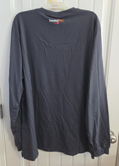 NWT Timberland PRO FR Mens 2XL Gray Long Sleeve T Shirt Flame Resistant Cotton
