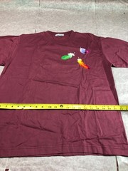 Vietnamese Kim Phuong hand embroidery T shirt, XXL (L) three feathers, NICE