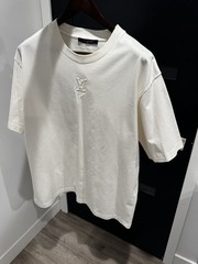 Louis Vuitton Embossed LV Logo T-Shirt White XXL