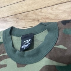 Vtg ROTHCO Army Surplus Shirt Men S Camo Green Army Forest Woodland Made USA
