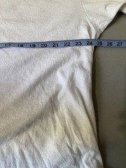 Vtg Mossimo XL White Eraser “rub One Out” LS T Shirt Y2K