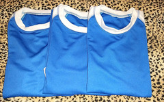 3 Packs Men’s 3/4 Sleeve Crew Neck Raglan Jersey Baseball Tee Shirts Size M