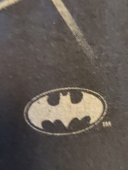 Men’s Batman DC Comics Originals Shattered Glass Punch Graphic T- Shirt Black M