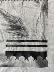 Sean John Ambition XXL Graphic T-Shirt Gray Woman Dancing V Neck Hip Hop